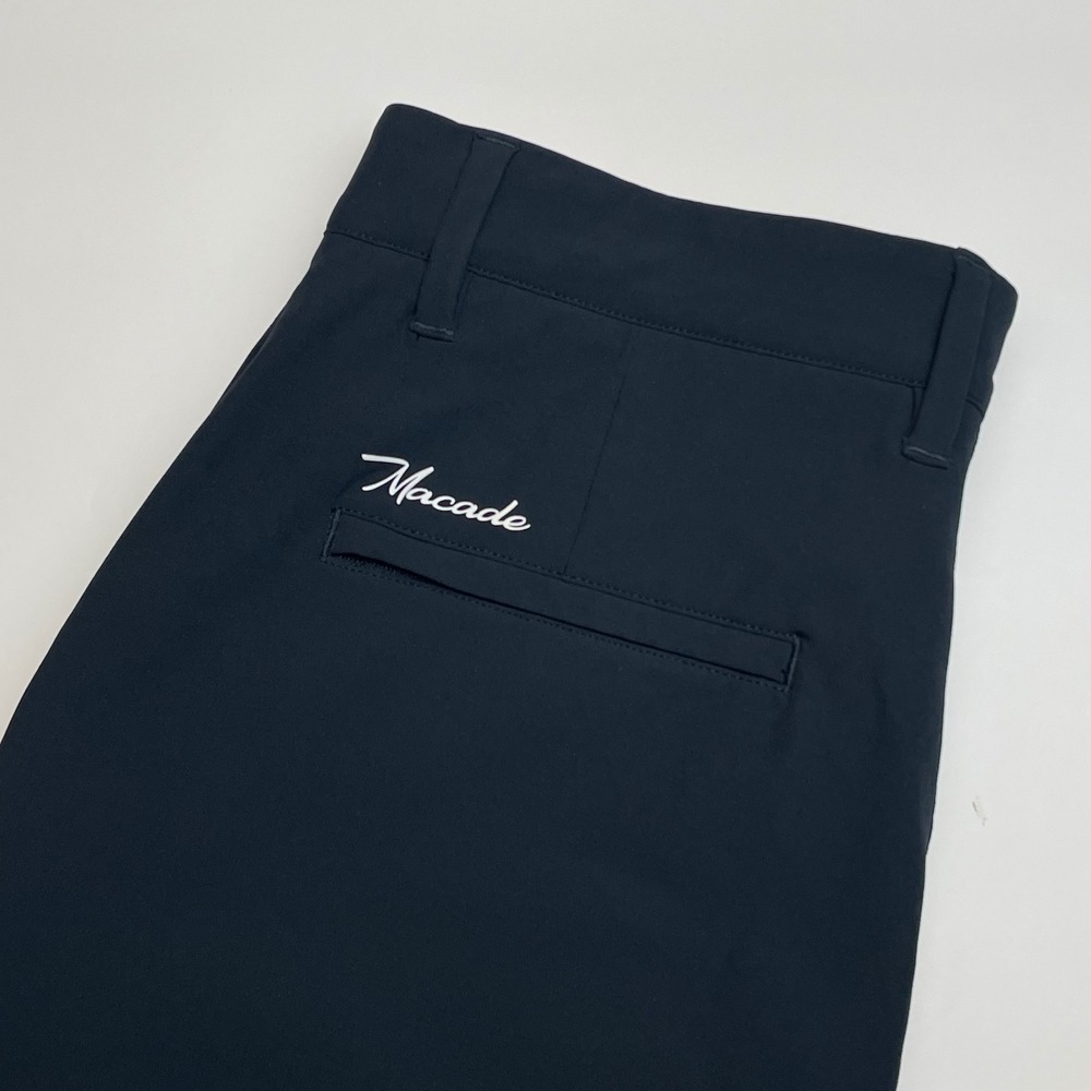 Macade Golf Pants Womens 38R (30x27) Navy Blue Slim Stretch Jogger Ankle Zip